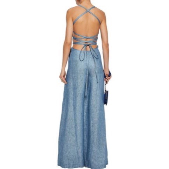 Milly Pants - Milly Chambray Jumpsuit